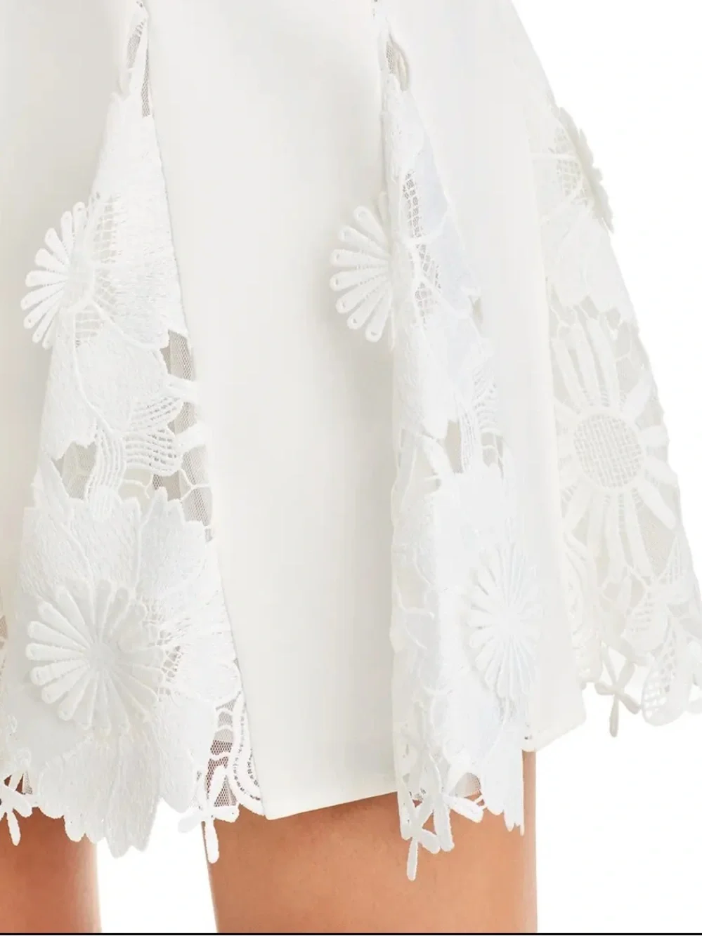 Milly Joy Lace Godet Dress